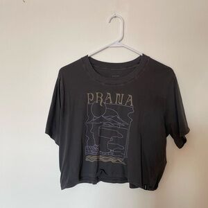 Prana Charcoal Gray Tee
